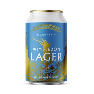 Wimbledon Lager 24 x cans (330ml)