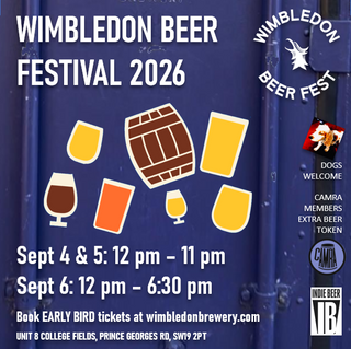 Wimbledon Beer Festival EARLY BIRD Tickets COMING SOON